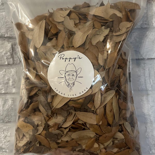 Live Oak Leaf Litter - Raw