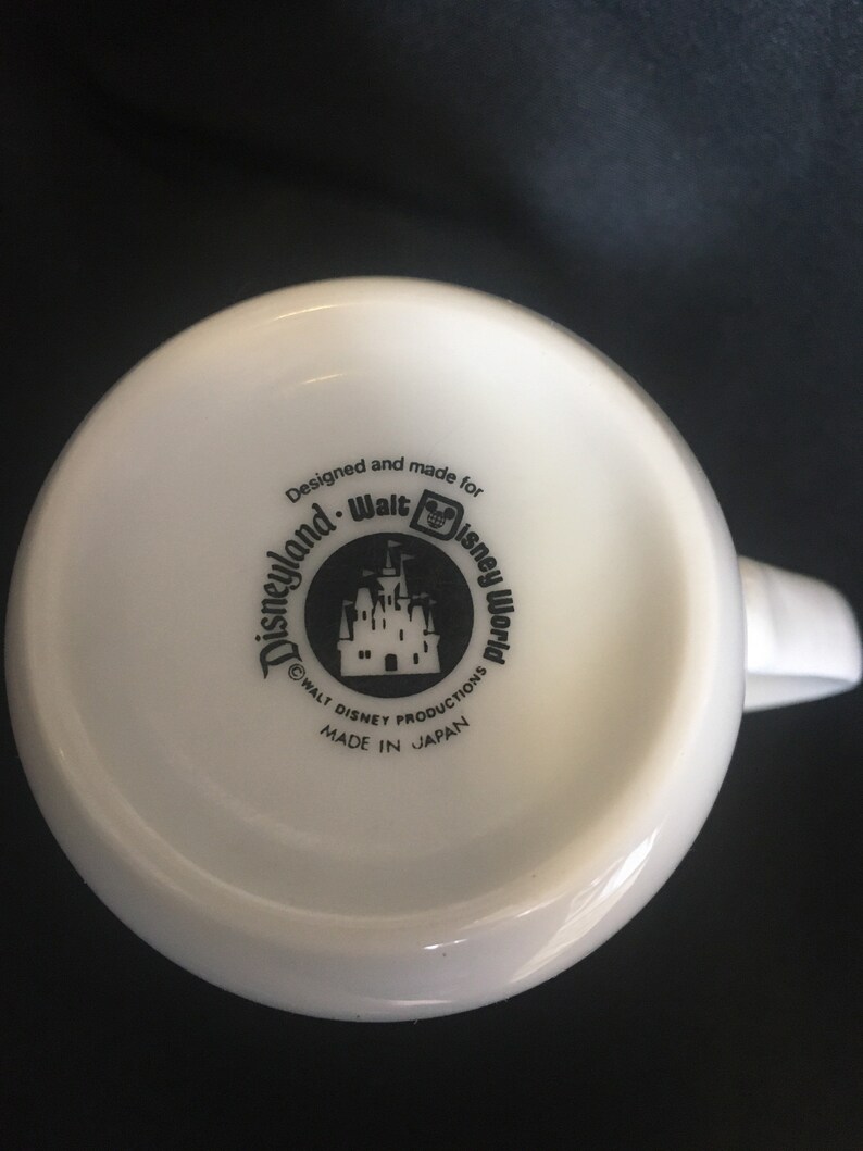 Musse Pigg Walt Disney Productions/Disneyland Kopp/Mugg - Tillverkad i Japan bild 7