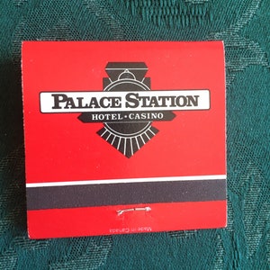 Vintage Palace Station Hotel And Casino Matchbook - Plakboek - Verzamelaar - Las Vegas