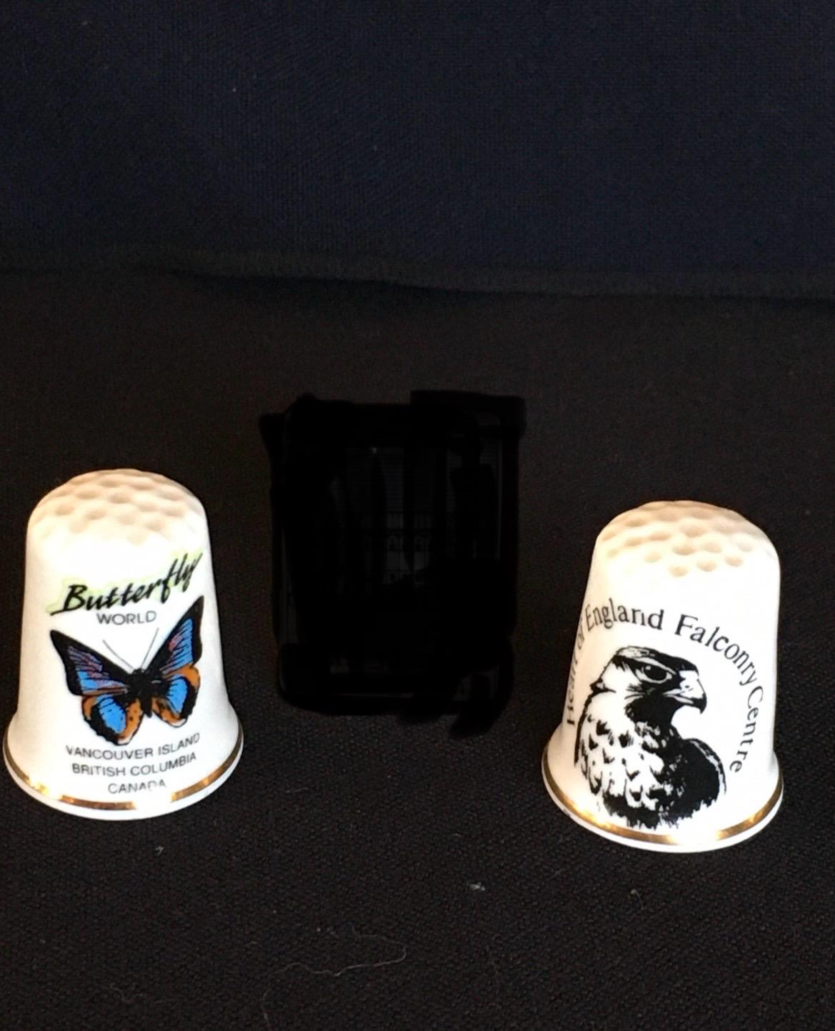 Birchcroft Porcelain Thimble Set - Collectible Wizard Themed Thimbles With 18K Gold Band, Set Of 3 - View #4