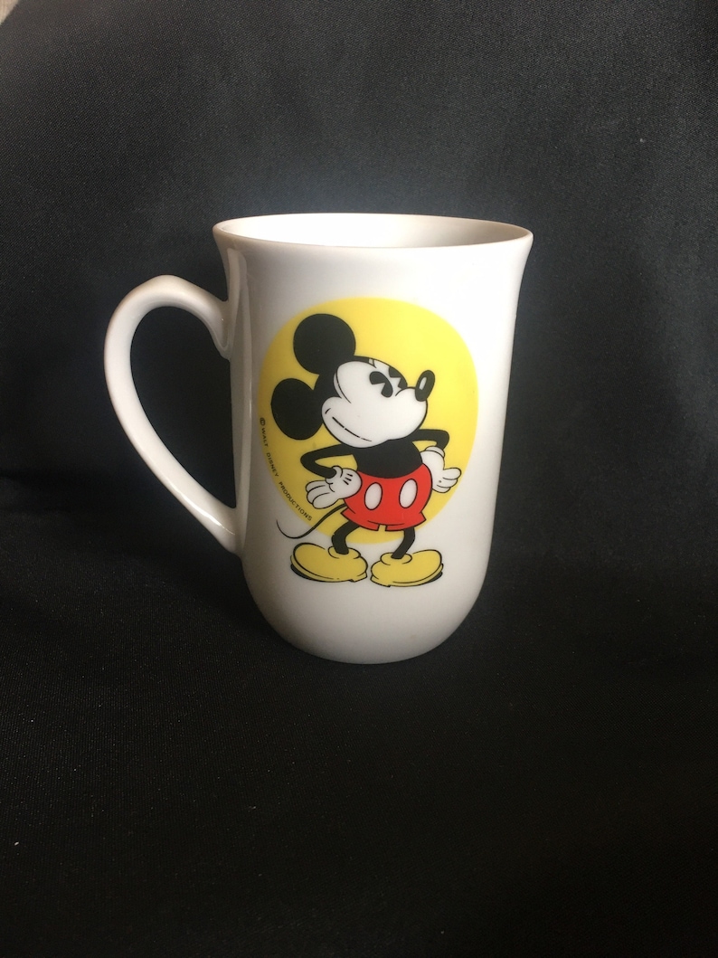 Musse Pigg Walt Disney Productions/Disneyland Kopp/Mugg - Tillverkad i Japan bild 1