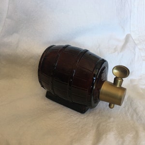 Avon Barrel Aftershave Decanter ~ Aftershave on Tap ~ Keg ~ Empty Barrel with Tap