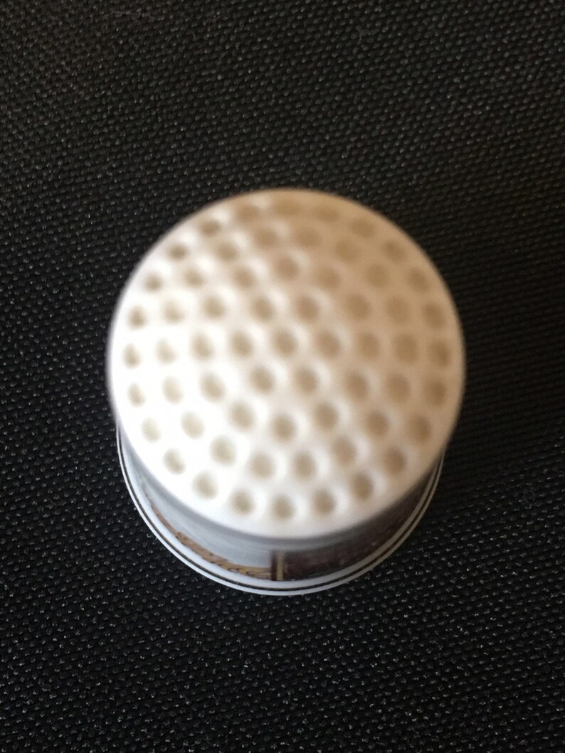 Dixon\u2019s Stove Polish 1980 Franklin Mint Porcelain Country Store Thimble-Bone China