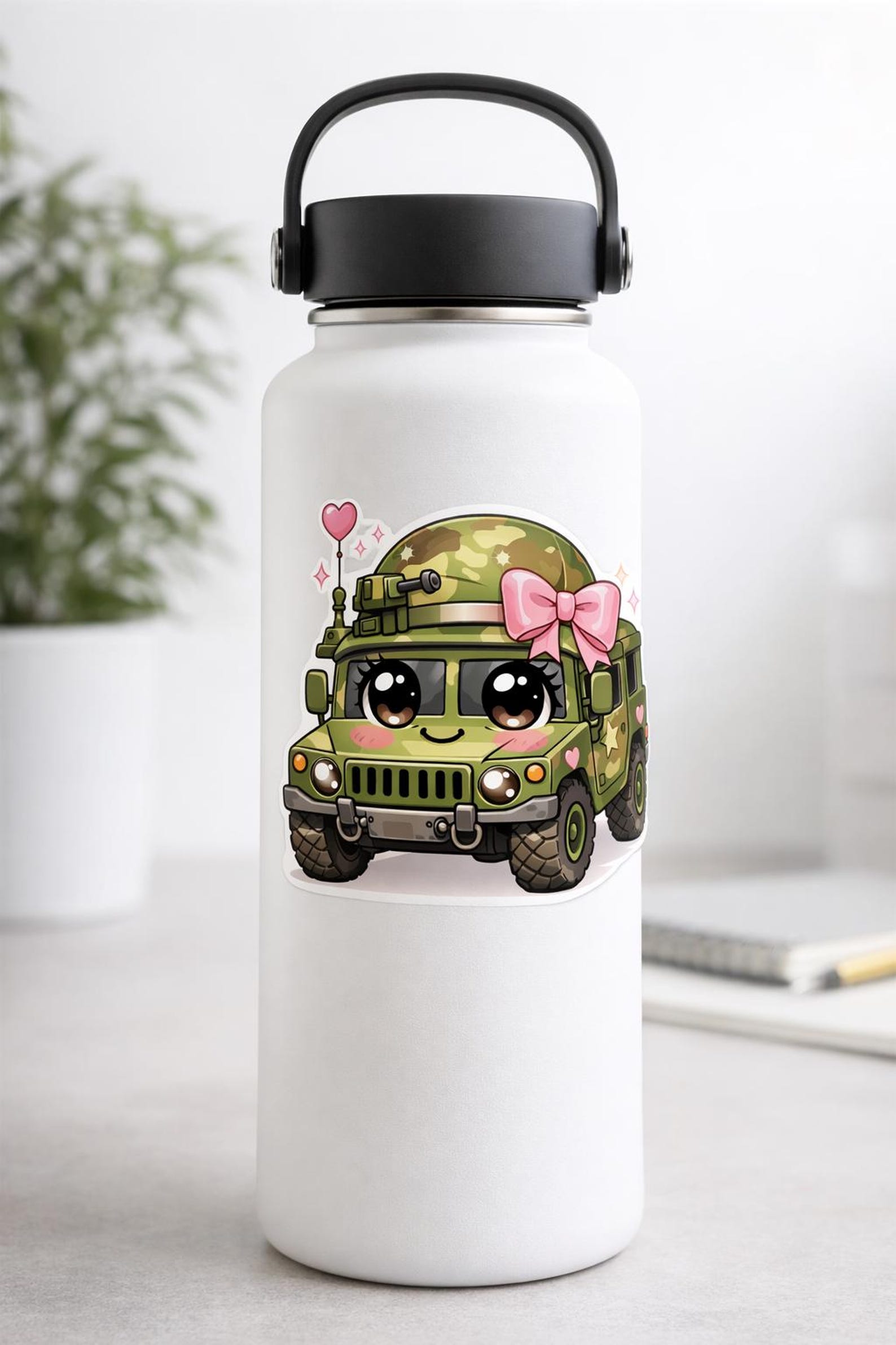 Humv Sticker Watermark Harriett the Humvee Sticker - Etsy