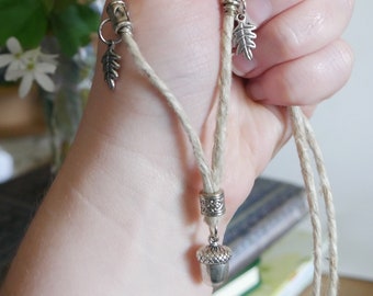 Dwarven-style Acorn Necklace