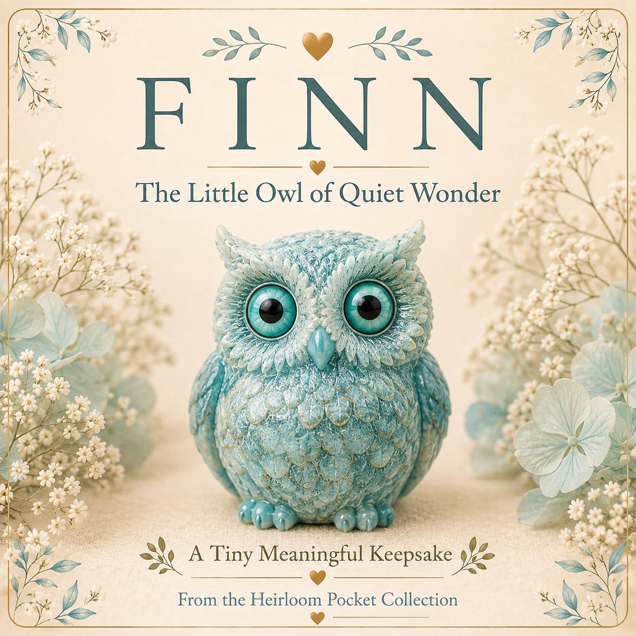 Finn Owl Keepsake &ndash; Little Owl of Quiet Wonder, Tiny Meaningful Gift (Heirloom Pocket Collecti