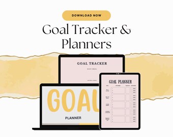Jährlicher Zielplaner & Tracker: Aktionsplan Organizer (Januar-Dezember)