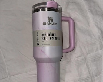 Stanley 40 OZ Tumbler Pink Dust Watercolor