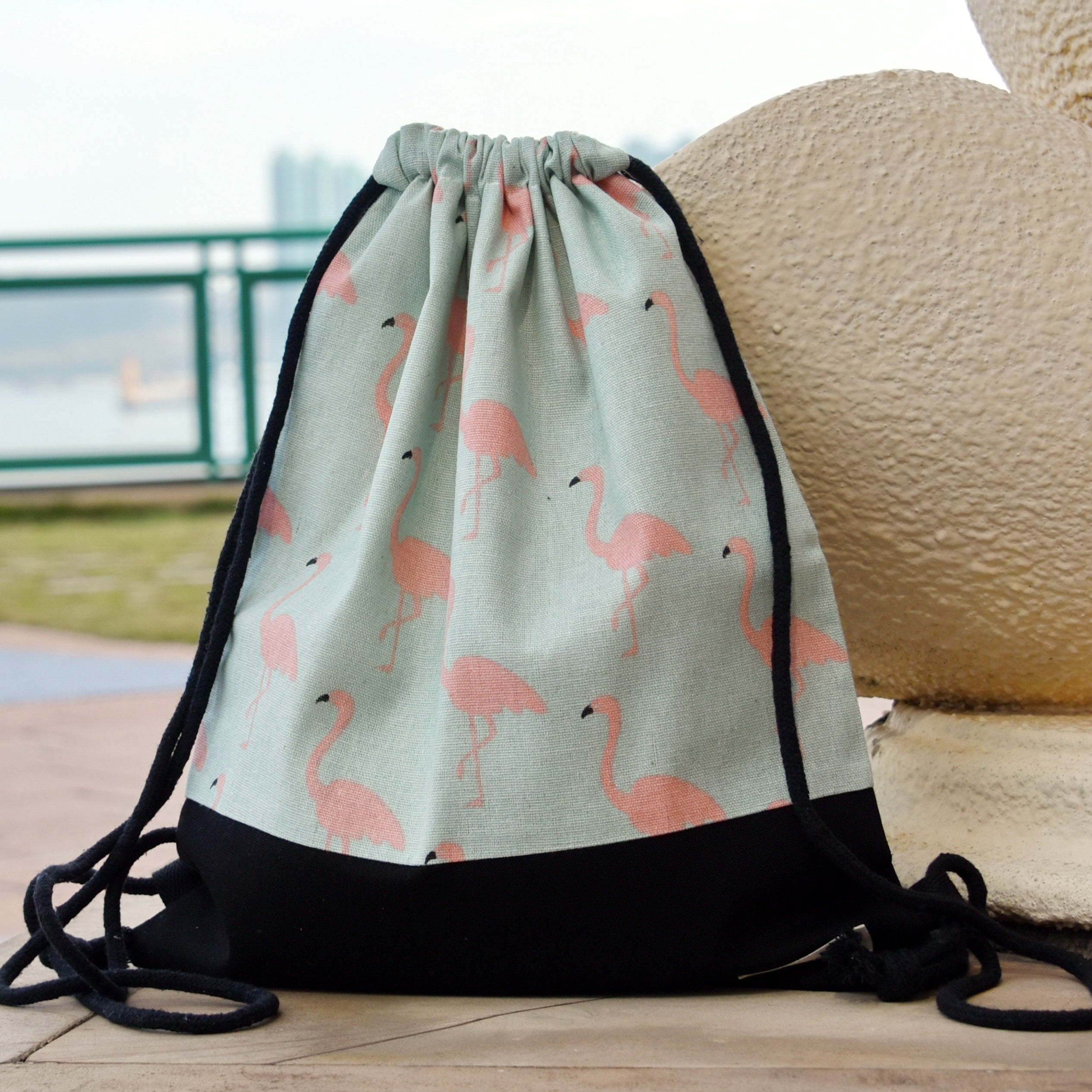 Drawstring Backpack/ Cotton Backpack/ Drawstring Bag