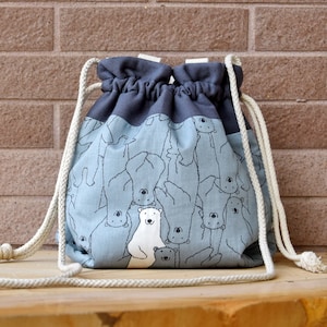 3 in 1 Handtasche / Schultertasche / Crossbody Bag ~ Eisbären (A77)