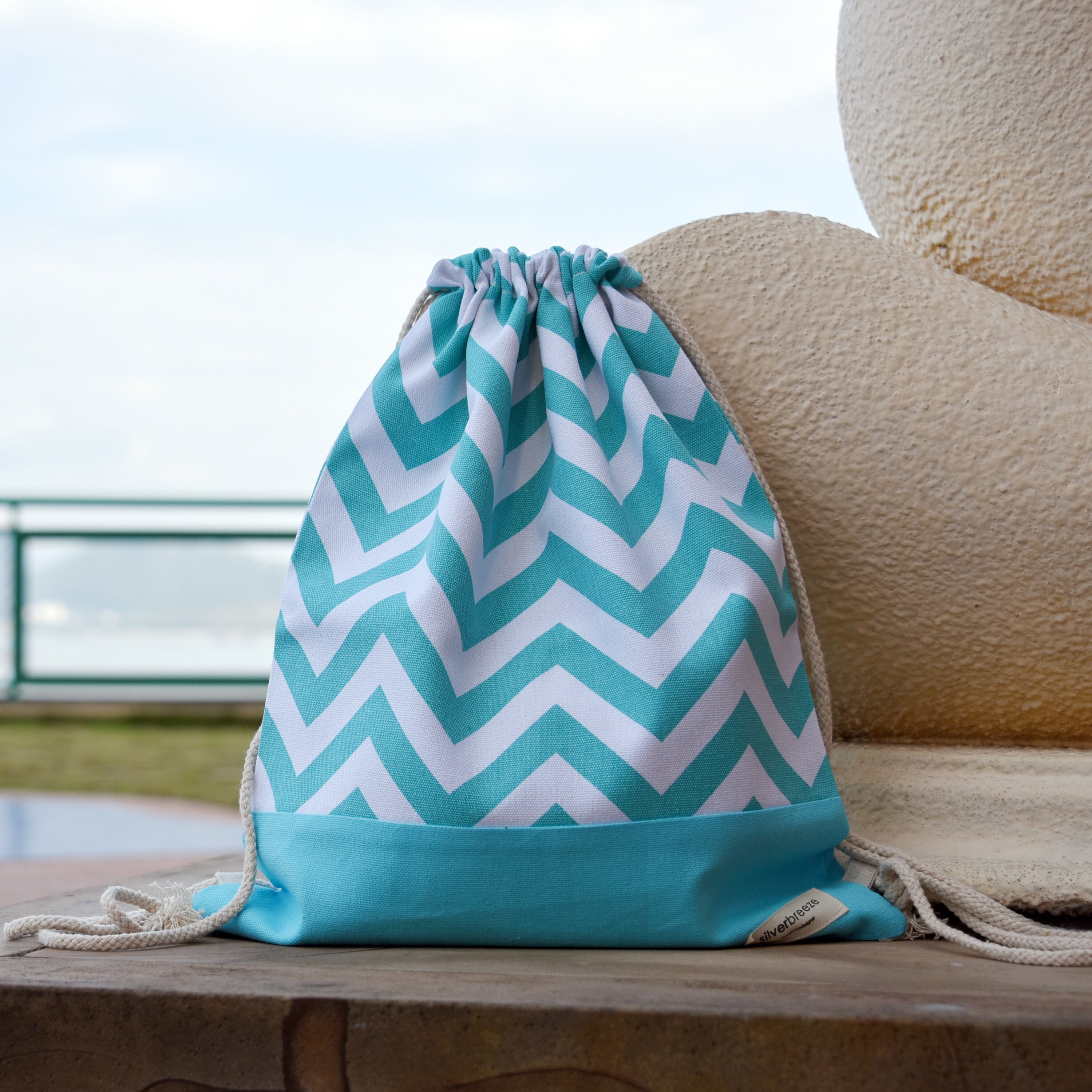 SALE Drawstring Backpack/ Cotton Backpack/ Drawstring Bag