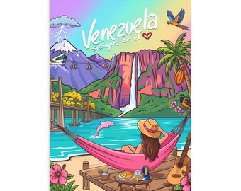 Plakat Venezuela Immer im Herzen