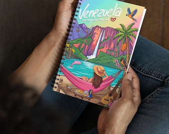 Spiralnotizbuch Venezuela Immer im Herzen