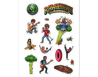 Rawayana-Aufkleberbogen