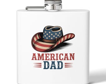 American Dad 6oz rostfri kolv