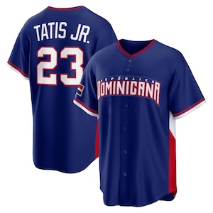 Camiseta de béisbol de República Dominicana, 2026 WBC Road Stadium, Tatis Jr. 23