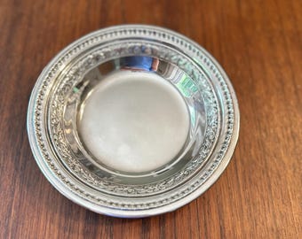 Vintage Reed & Barton Silver Plated Ornate Serving Bowl - Model 1201/1203
