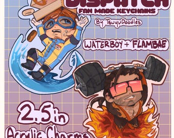 Portachiavi Waterboy e Flambae