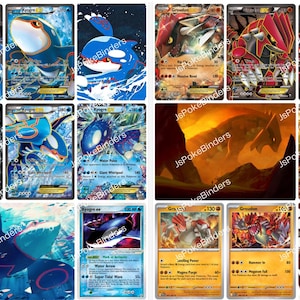 kyogre and groudon legend pokemon card Kyogre & Groudon LEGEND | Dex