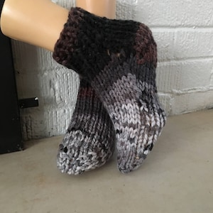Slipper Socks, hand knitted