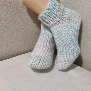 Slipper Socks, hand knitted