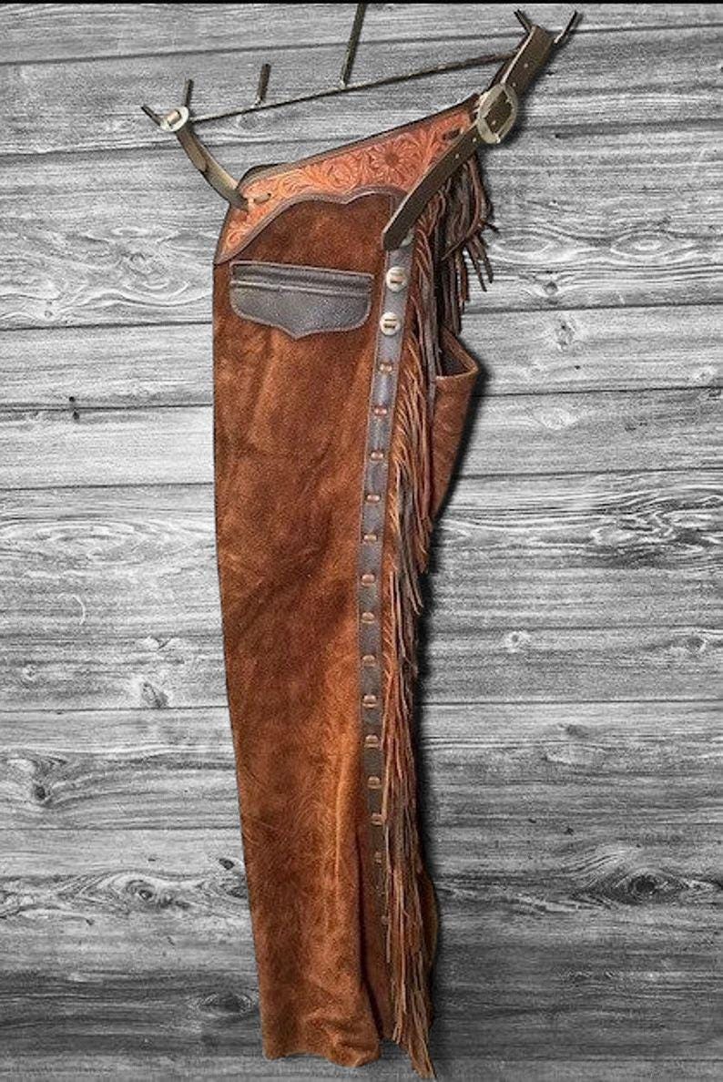 Vintage cowboy chaps - Etsy 日本