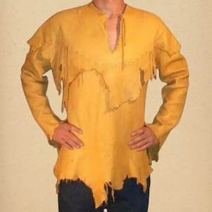 Vintage Lace up Shirt Men's - Etsy