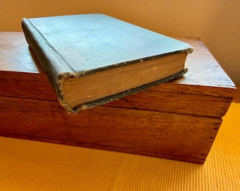 1872, eerste editie, Belle en het beest, door Bayard Taylor – antiekgroen boek met harde kaft