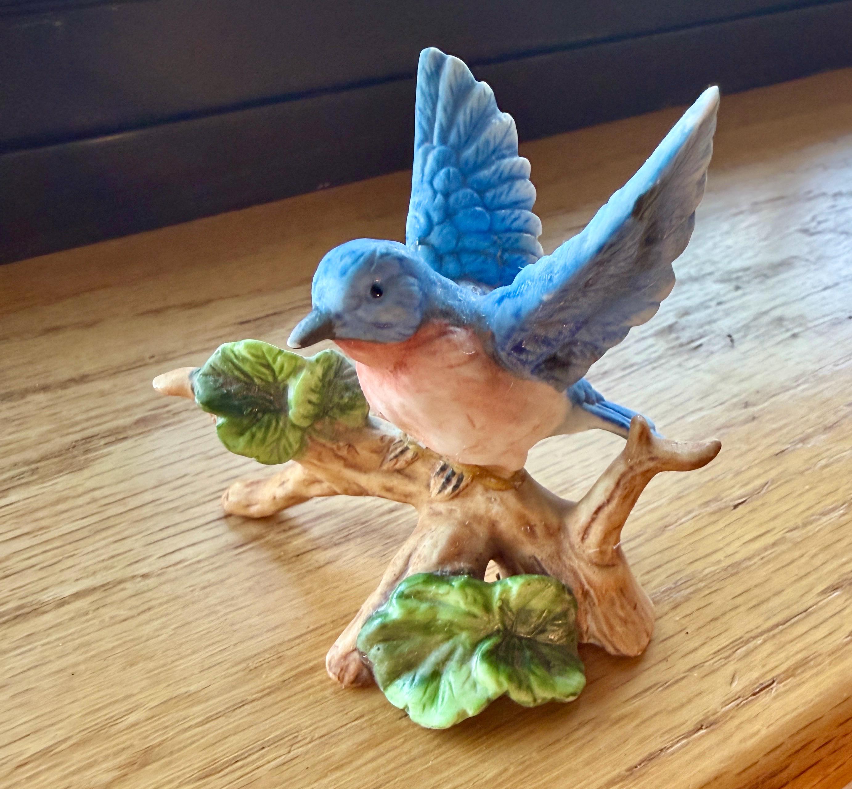 Vintage Lefton Bluebird - Etsy