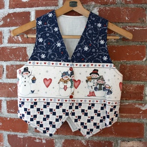 Childrens vest, Christmas vest