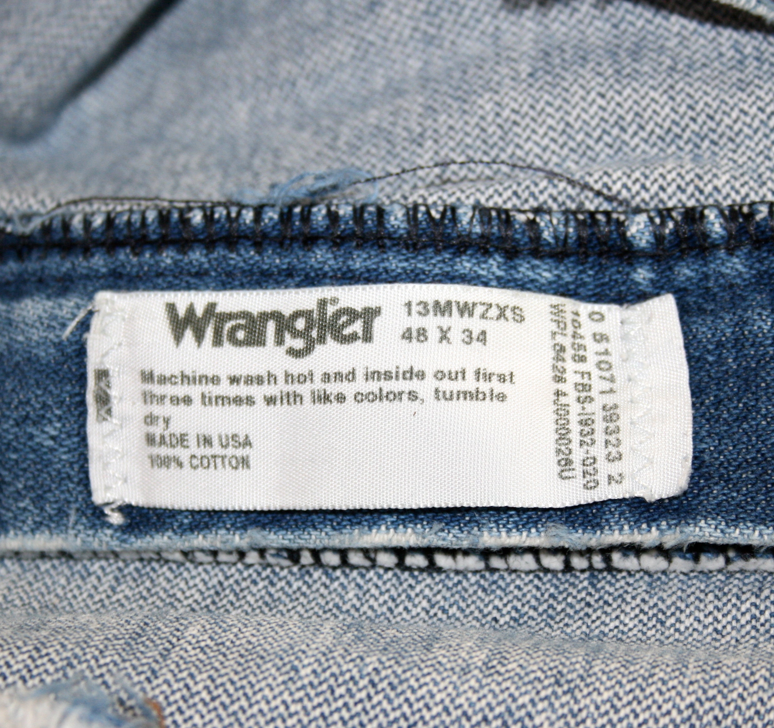 パンツ 60s 70s Wrangler 11MWZ IDEAL Zip USA W 34 L 32 60s 70s Vintage Made in the U.S.A. Wrangler Jeans