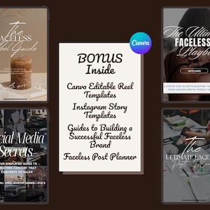 7000+ Faceless Reels Bundle, Aesthetic Reels, Faceless Aesthetic Videos, Photos, Digital Marketing, Viral Content, PLR MRR, Canva, Canva Pro image 8