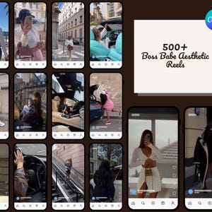 7000+ Faceless Reels Bundle, Aesthetic Reels, Faceless Aesthetic Videos, Photos, Digital Marketing, Viral Content, PLR MRR, Canva, Canva Pro image 7