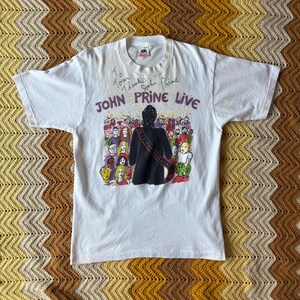 John Prine Tshirt Vintage - Etsy
