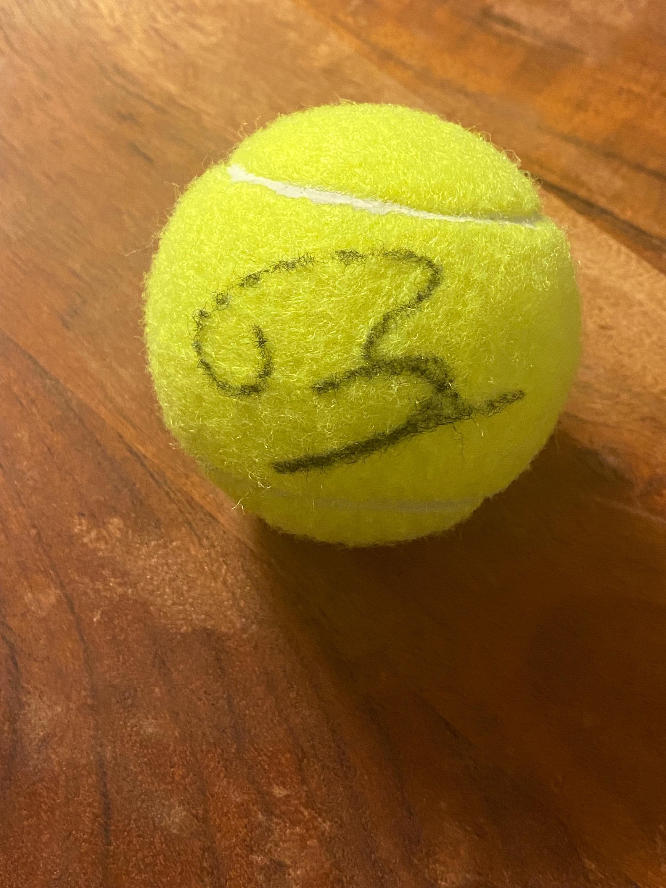 Signed tennis ball - Etsy 日本