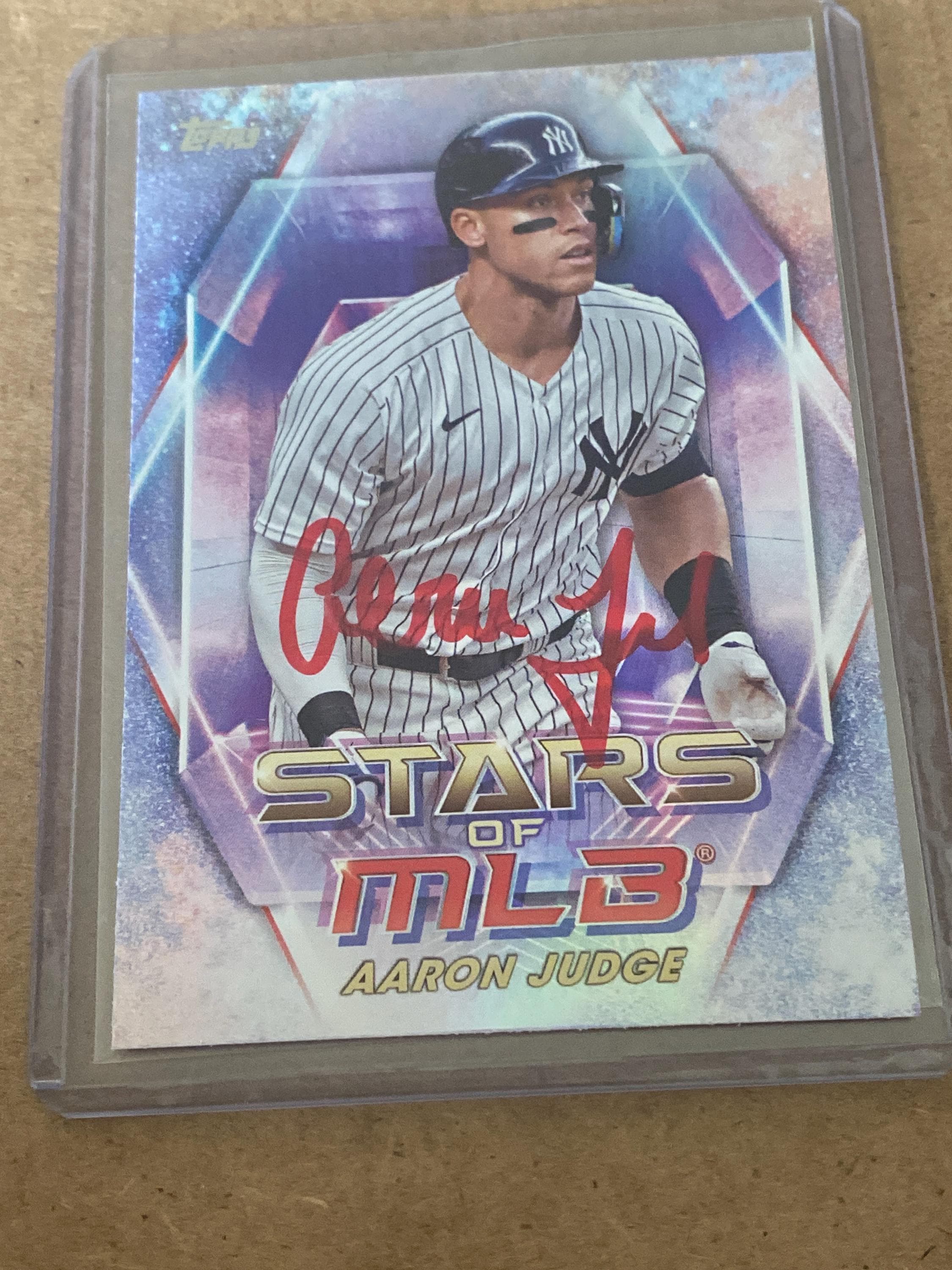 Aaron judge signed card - Etsy 日本