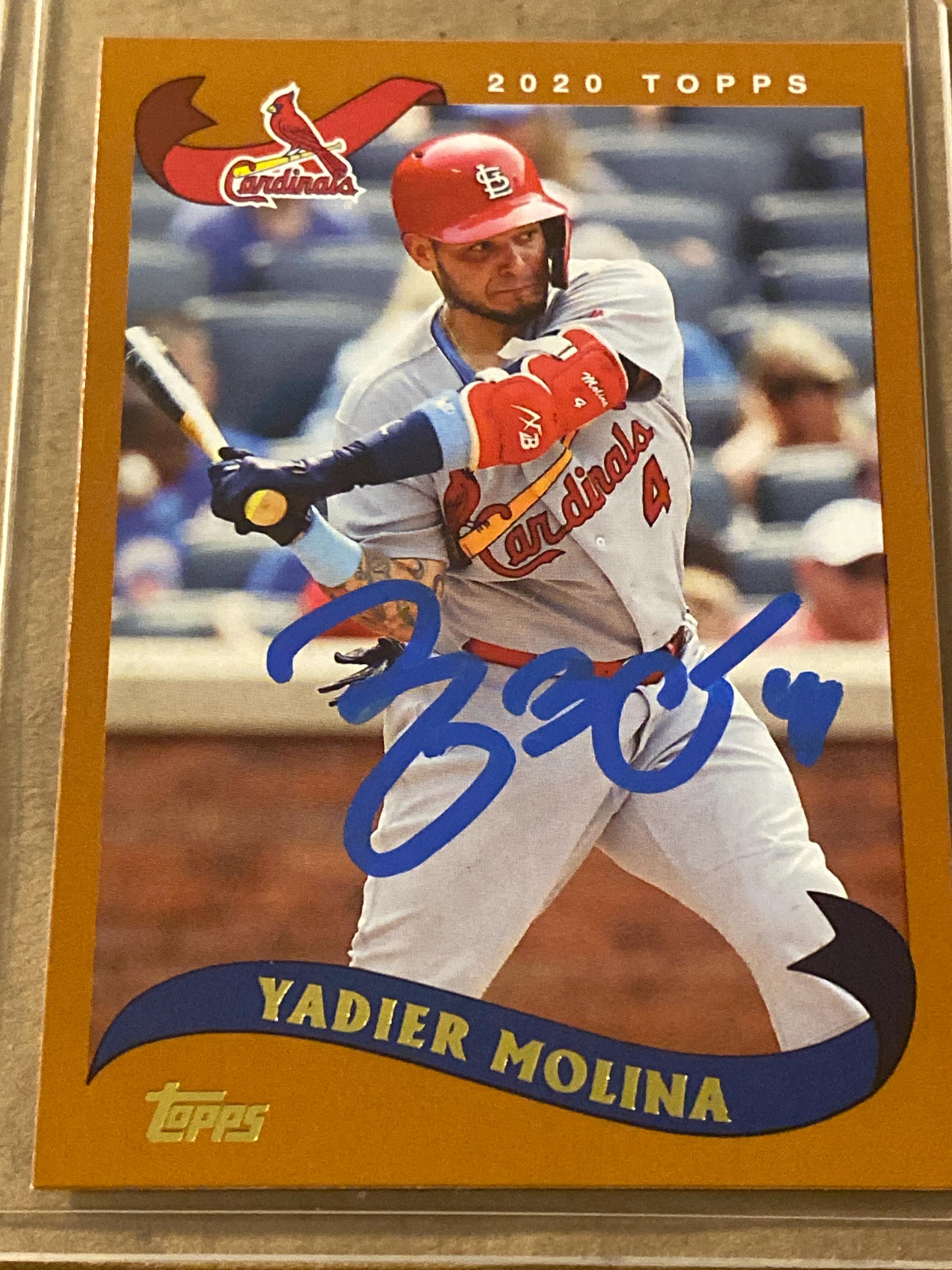 Yadier Molina Card - Etsy
