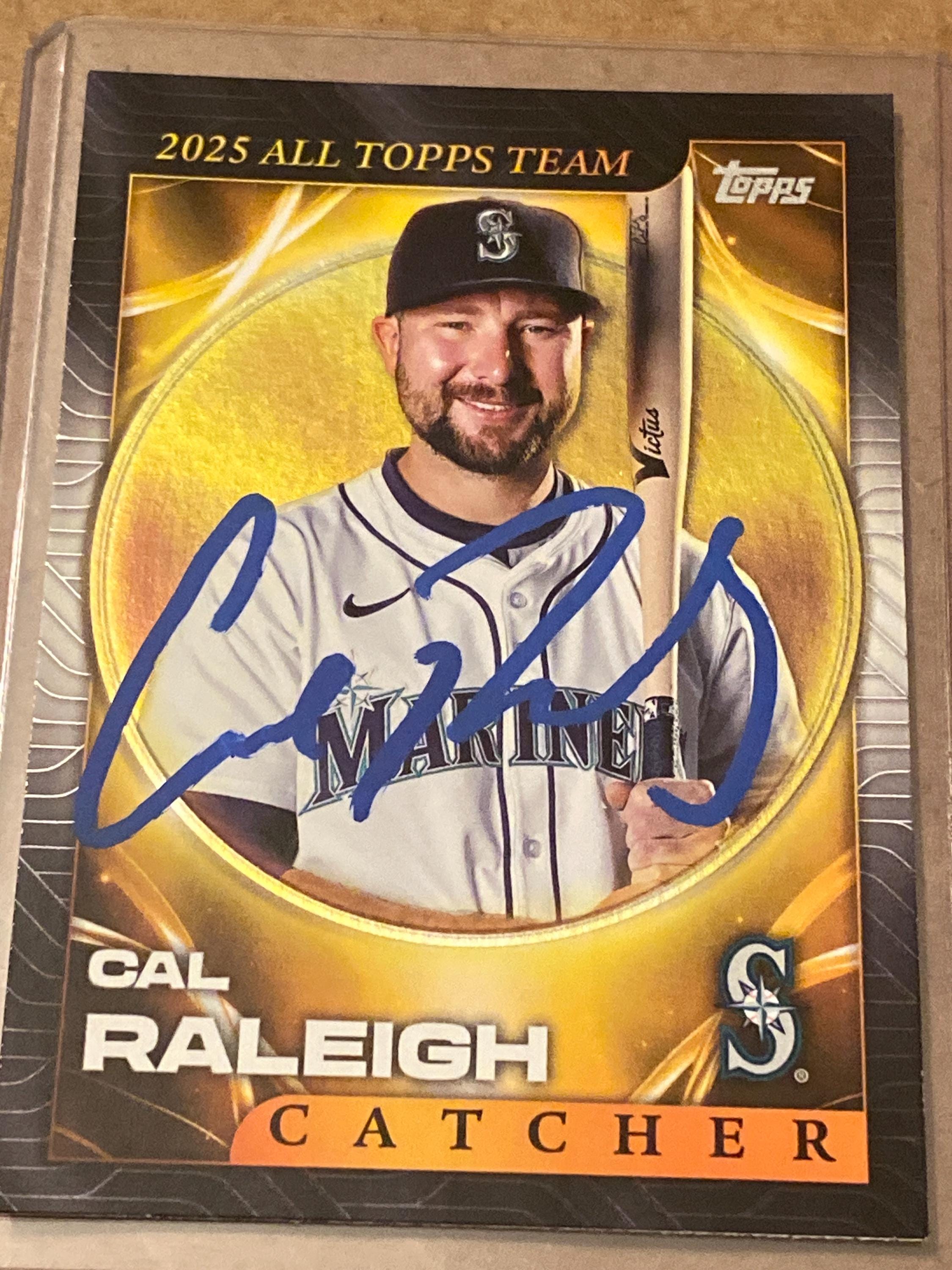 Cal Raleigh 直筆サインボール Fanatics Authentic Cal Raleigh Signed Baseball - Etsy