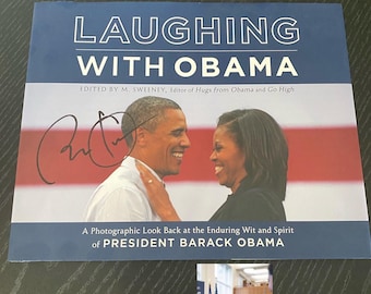 Barack Obama Signed Book In-Person Autograph w/ Photo Proof Rare Collectible Gift