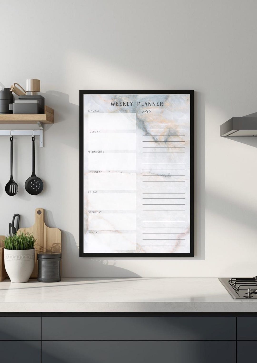 Weekly Planner Printable | Daily Routine Planner | Minimalist ...