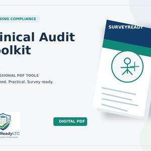 SNF Clinical Audit Toolkit | Nursing Home Survey Readiness (PDF Download)