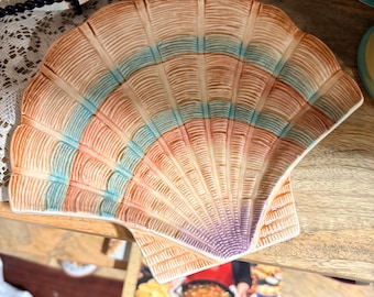 Fitz & Floyd Decorative Seashell Plates
