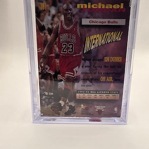 Vintage Michael Jordan ShadowBox with Nike Dunk shoe and Jordan Basketball!! 1/1 image 3