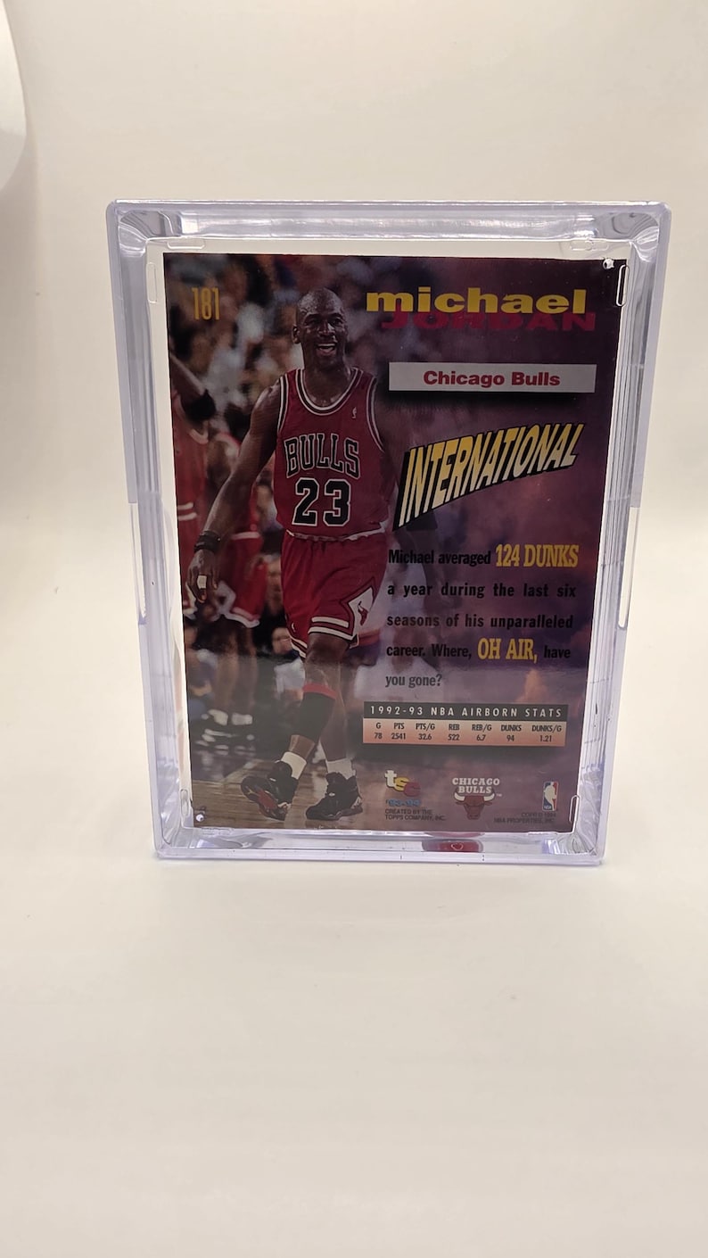 Vintage Michael Jordan ShadowBox with Nike Dunk shoe and Jordan Basketball!! 1/1 image 3