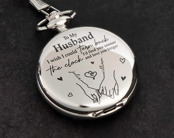 I Wish I Could Turn Back The Clock - Personalized Pocket Watch