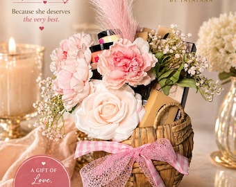 Cesta de regalo para el Día de la Madre