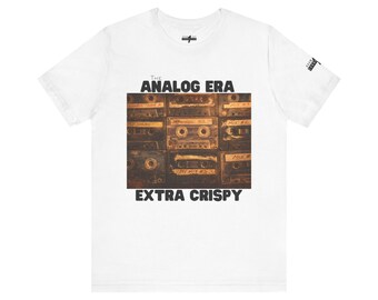 Analog Era Extra Crispy T-Shirt: Boom Bap Hip Hop Tee Cassette