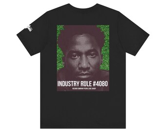 Industry Rule 4080 Shirt Hip Hop Boom Bap Q Tip Tribe Quest Vinyl Culture DJ Producer Apparel
