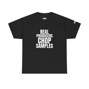 Real Producers Chop Samples Boom Bap Hip Hop Tee – Beatmaker MPC SP1200 Shirt