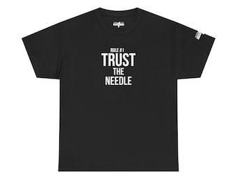 Trust The Needle Vinyl DJ Shirt Boom Bap Culture Turntable Record Collector Tee Analog Sound Hip Hop Crate Digger Gift